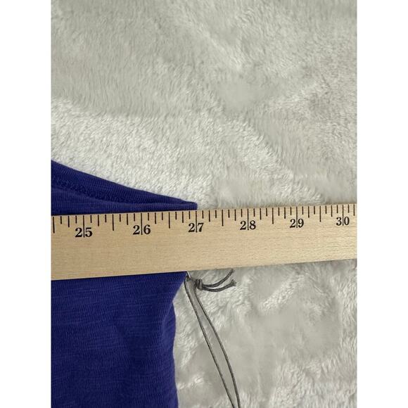 NWT Habitat Purple Cowl Neck Flowy Top 2X Lagenlook Minimalist - Picture 7 of 8